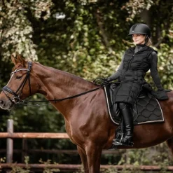 Doudoune sans manches longue équitation femme Ostende - Elt