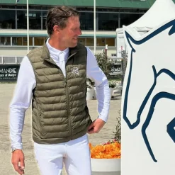 Doudoune sans manches équitation Homme - Kevin Staut Collection