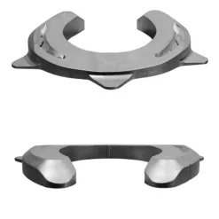 Fer cheval aluminium 335 Compensé Acr - la paire - Kerckhaert