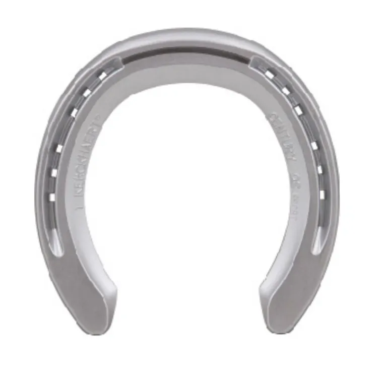 Fer cheval aluminium Century Support antérieur 2 pinçons 21x09 - la paire - Kerckhaert