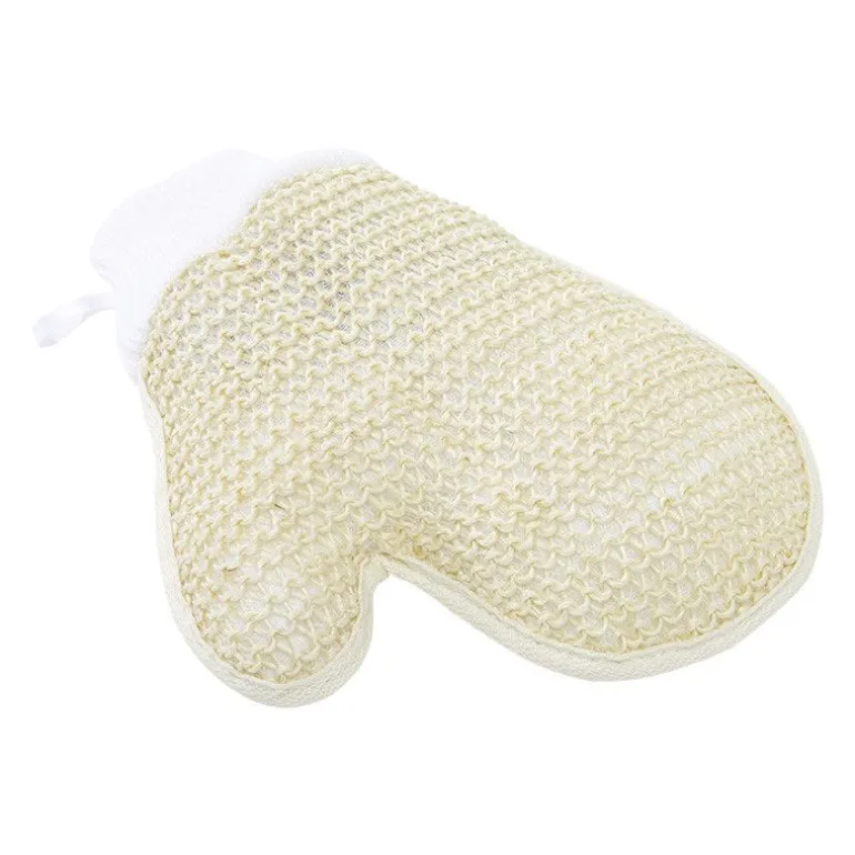 Gant de pansage Sisal spécial chevaux gris