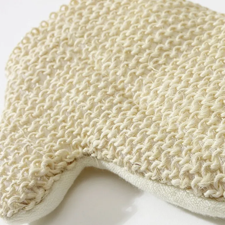 Gant de pansage Sisal spécial chevaux gris