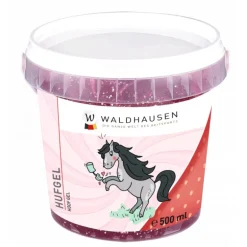 Gel sabots cheval à paillettes 500 ml - Waldhausen