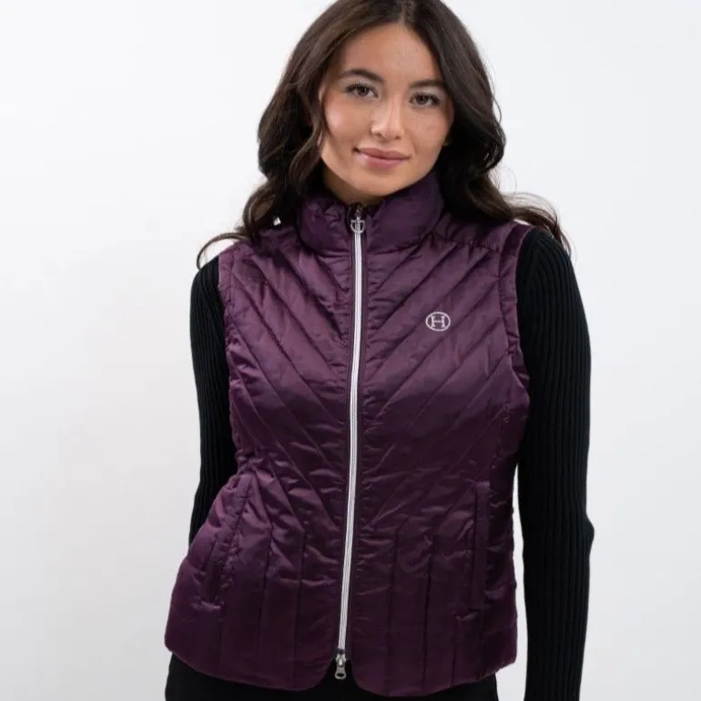 Gilet sans manches équitation Femme Agnes - Harcour