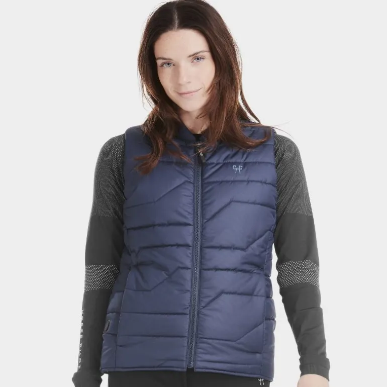 Gilet sans manches équitation femme chauffant E-Kelvin - Horse Pilot