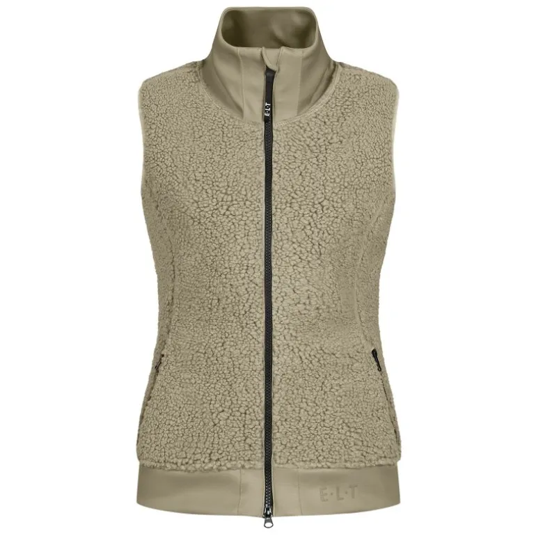 Gilet sherpa polaire sans manches équitation femme Rotterdam - Elt