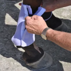 Guêtres cheval antérieurs Hi Pro personnalisables - Mattes