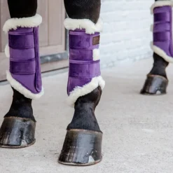 Guêtres cheval Brushing Velvet Contrast - Kentucky