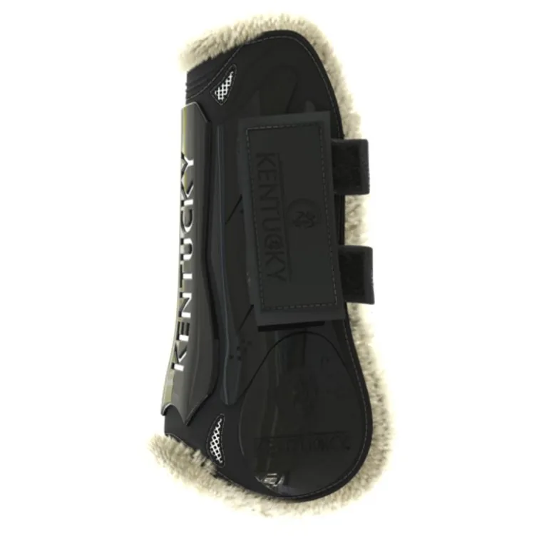 Guêtres cheval velcro Tendon Boots mouton - Kentucky