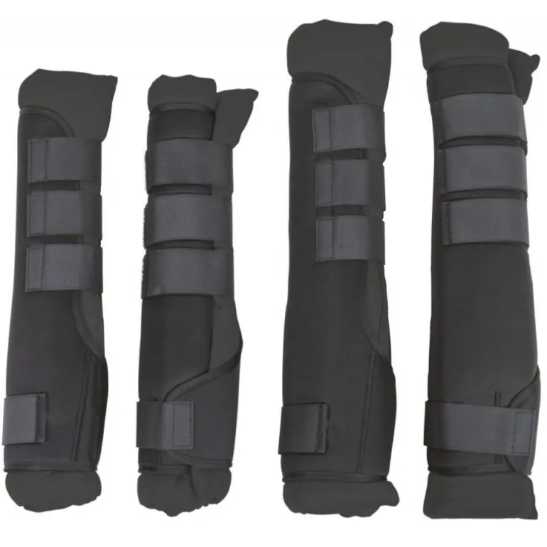 Guêtres de transport et d'écurie cheval (x 4)