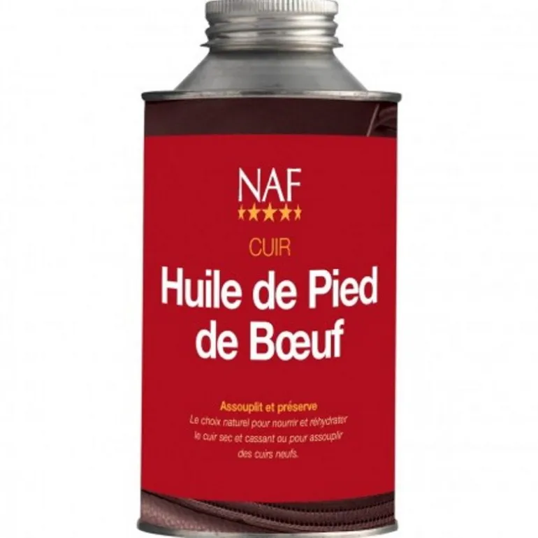 Huile de Pied de Boeuf cuir cheval NeastFoot - Naf