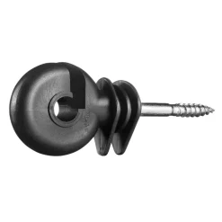 Isolateur annulaire Jumbo Ring noir clôture cheval lot de 25 - Speedrite