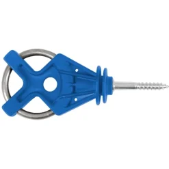 Isolateur triple ancrage acier inox x6 (départ/fin clôture)