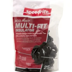 Isolateur W Multi-Fit pour piquet rond clôture cheval lot de 25 - Speedrite