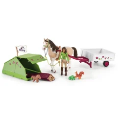 Kit Aventure au camping de Sarah - Horse Club - Schleich