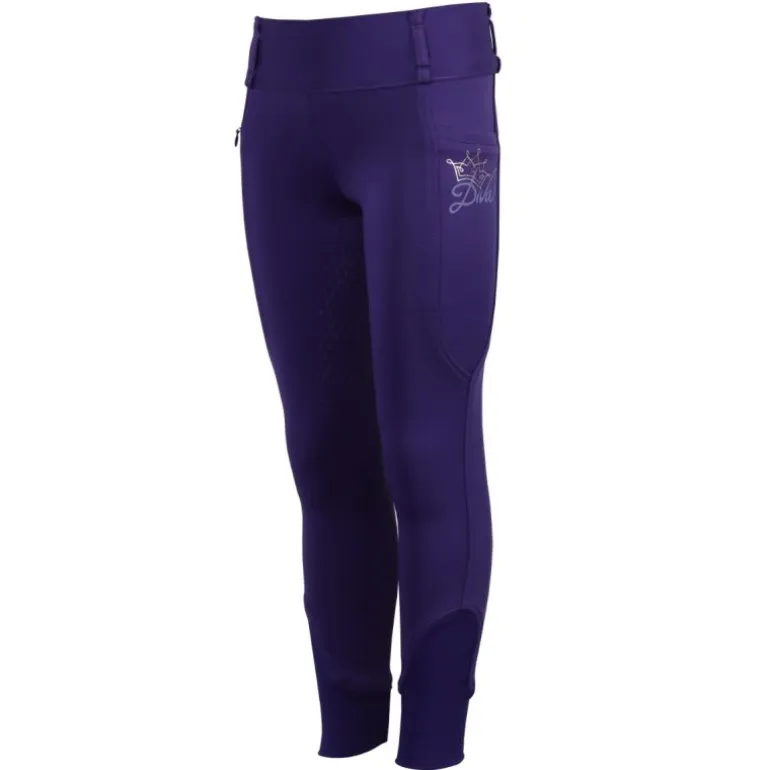 Legging équitation enfant strass Diva Full grip - Harry's Horse