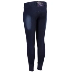 Legging équitation jean enfant strass Diva - Harry's Horse