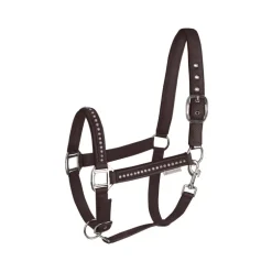 Licol cheval nylon matelassé Crystal - Waldhausen