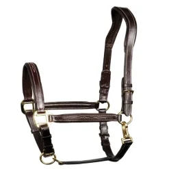 Licol cuir cheval anatomique Supreme - Harry's Horse