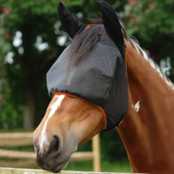 Masque anti-mouche anti-uv cheval avec oreilles Midi - Equilibrium