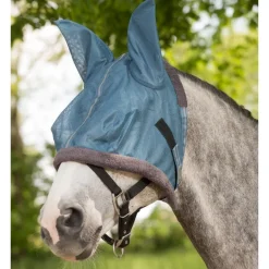 Masque anti-mouche cheval avec oreilles Protect - Waldhausen