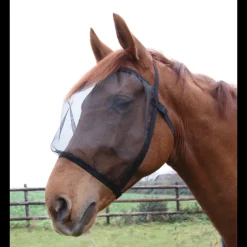 Masque anti-mouche cheval sans oreilles Basic - Waldhausen