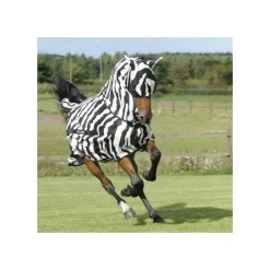 Masque anti-mouche et UV cheval Buzz-off Zebra - Bucas