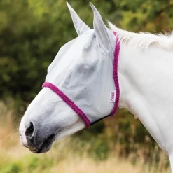 Masque anti-mouche et UV cheval maille fine Amigo cheval - Horseware