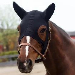 Masque cheval anti-stress avec oreilles fermeture velcro - Technologie Titane Liquide - Fenwick
