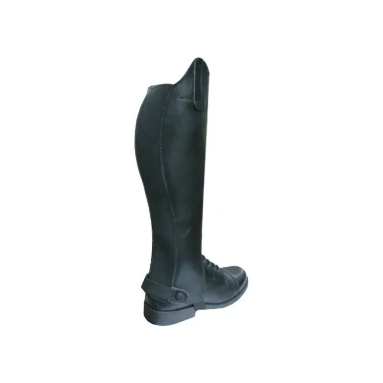 Mini-chaps cuir lisse Caraman