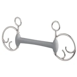 Mors Baucher cheval avec canon à olives medium - Beris