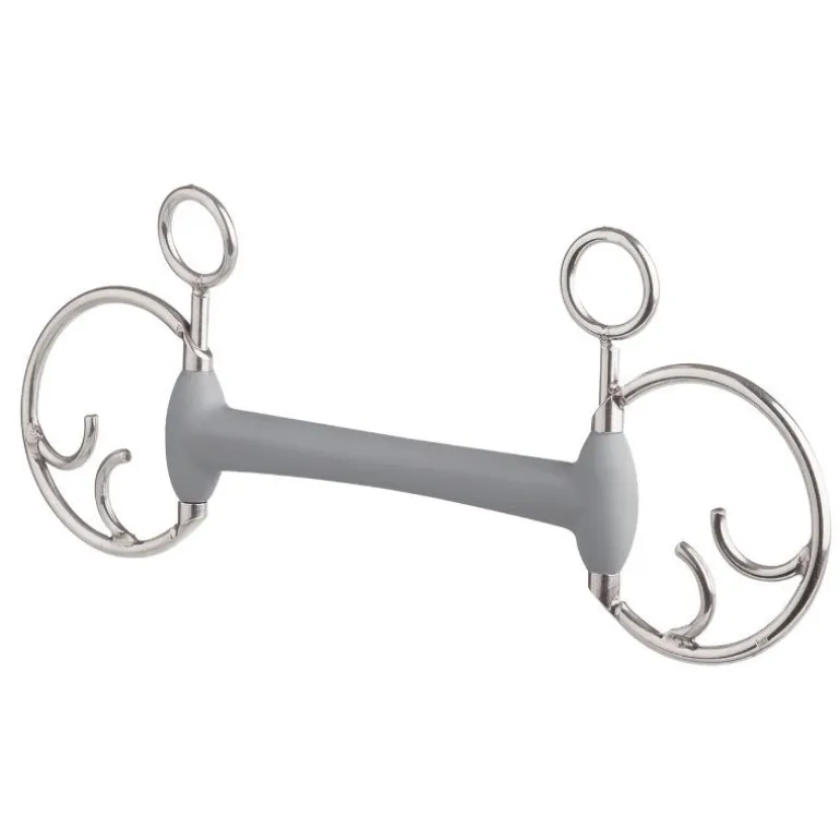 Mors Baucher cheval avec canon à olives medium - Beris