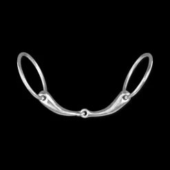 Mors deux anneaux anatomique inox - Waldhausen