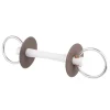 Mors deux anneaux cheval canon dur Comfort 6 cm - Beris