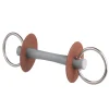 Mors deux anneaux cheval 7,5cm canon fin et doux Comfort - Beris