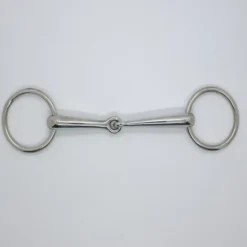 Mors deux anneaux cheval canon fin 14 mm Pro Confort - Harcour