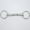 Mors deux anneaux cheval double brisure rond Pro Confort - Harcour