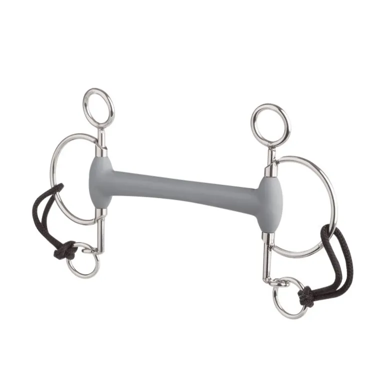 Mors Pelham cheval court canon à olives doux - Beris