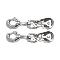 Mousqueton enrênement cheval avec poulie - Kavalkade