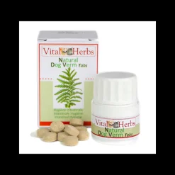 Natural Dog Verm Tabs Chiens et chats - Vital'Herbs
