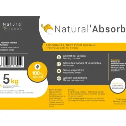 Natural'Absorb litière cheval - Natural'Innov