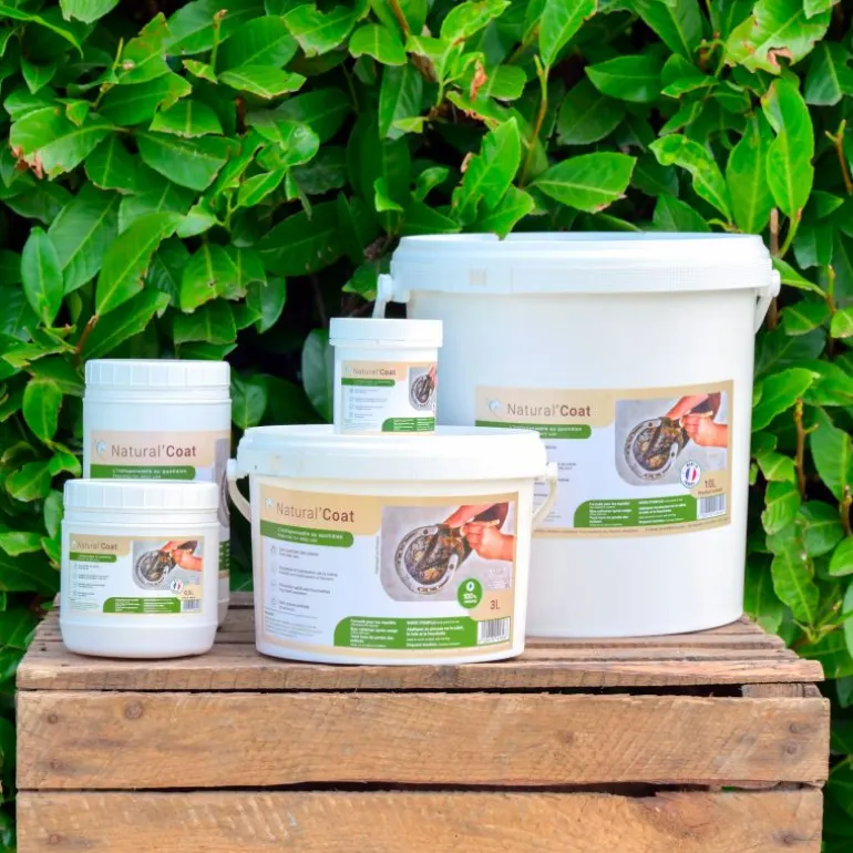 Natural'Coat -onguent sabot cheval incolore et noir – Natural'Innov