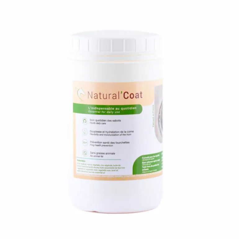 Natural'Coat -onguent sabot cheval incolore et noir – Natural'Innov