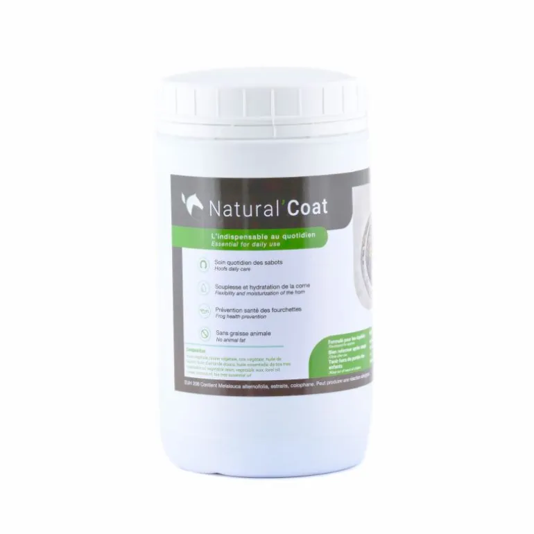 Natural'Coat -onguent sabot cheval incolore et noir – Natural'Innov