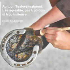 Natural'Coat -onguent sabot cheval incolore et noir – Natural'Innov