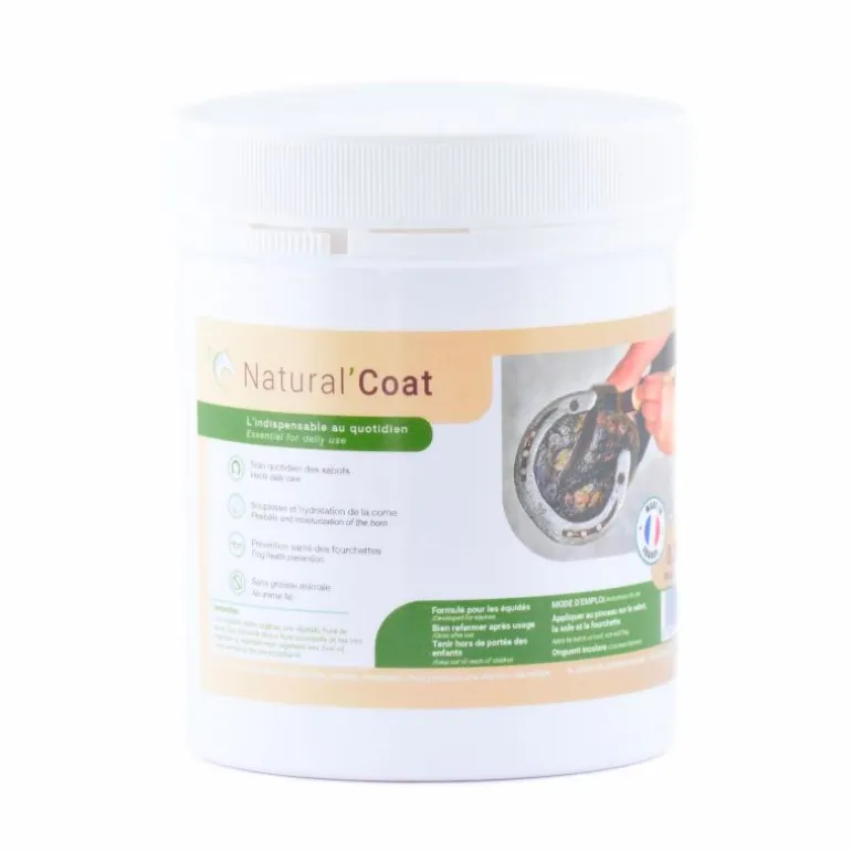 Natural'Coat -onguent sabot cheval incolore et noir – Natural'Innov