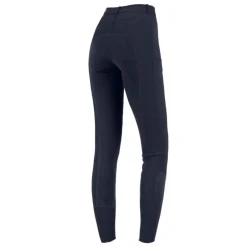 Pantalon équitation enfant Micro Sport fond peau - Elt