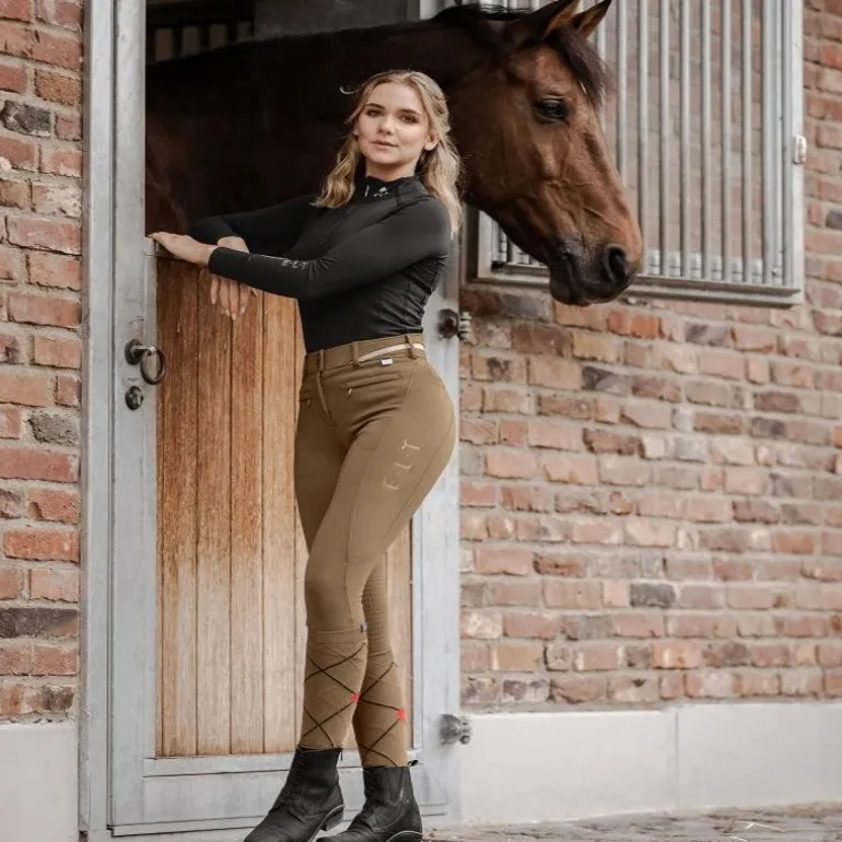 Pantalon équitation femme fond silicone Maja - Elt