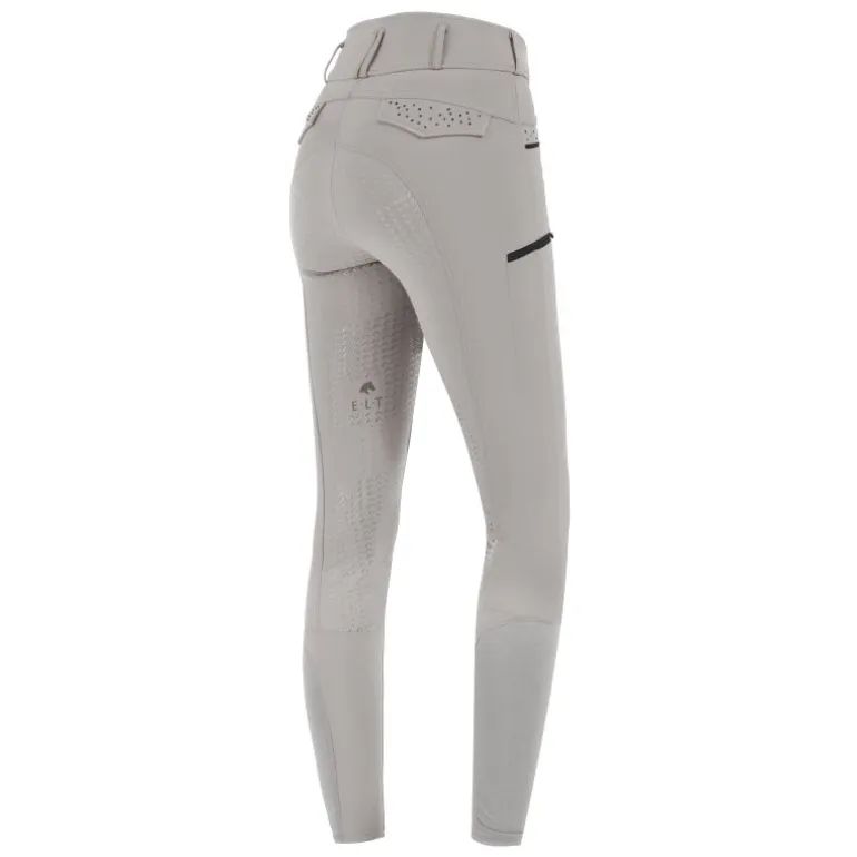 Pantalon équitation femme taille haute Kassandra fond silicone - Elt