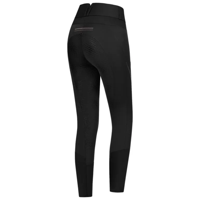 Pantalon équitation femme thermique et déperlant fond silicone Mina - Elt